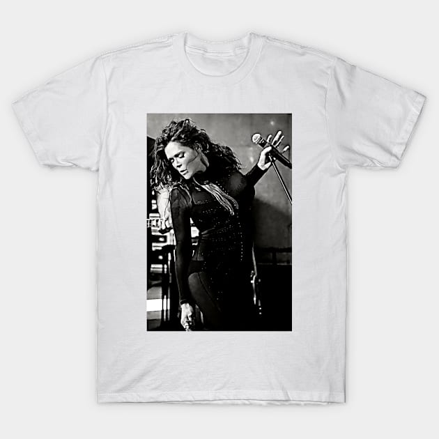 Beth Hart Fire On The Floor Print American Singer T-Shirt by ZiggyPrint